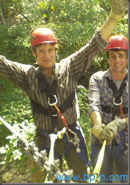 ziplining