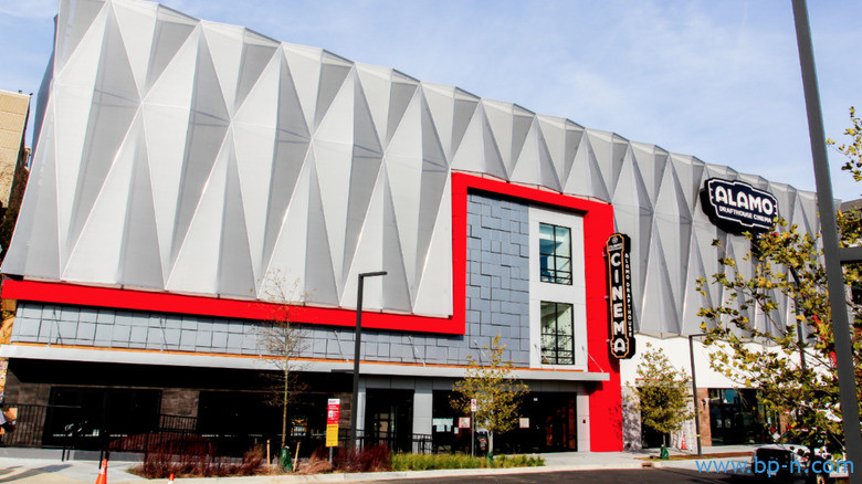 Outside of Alamo Drafthouse D.C.