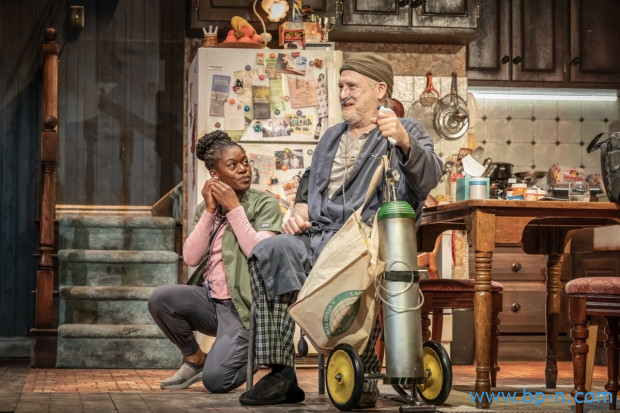 Akiya Henry and Bill Pullman