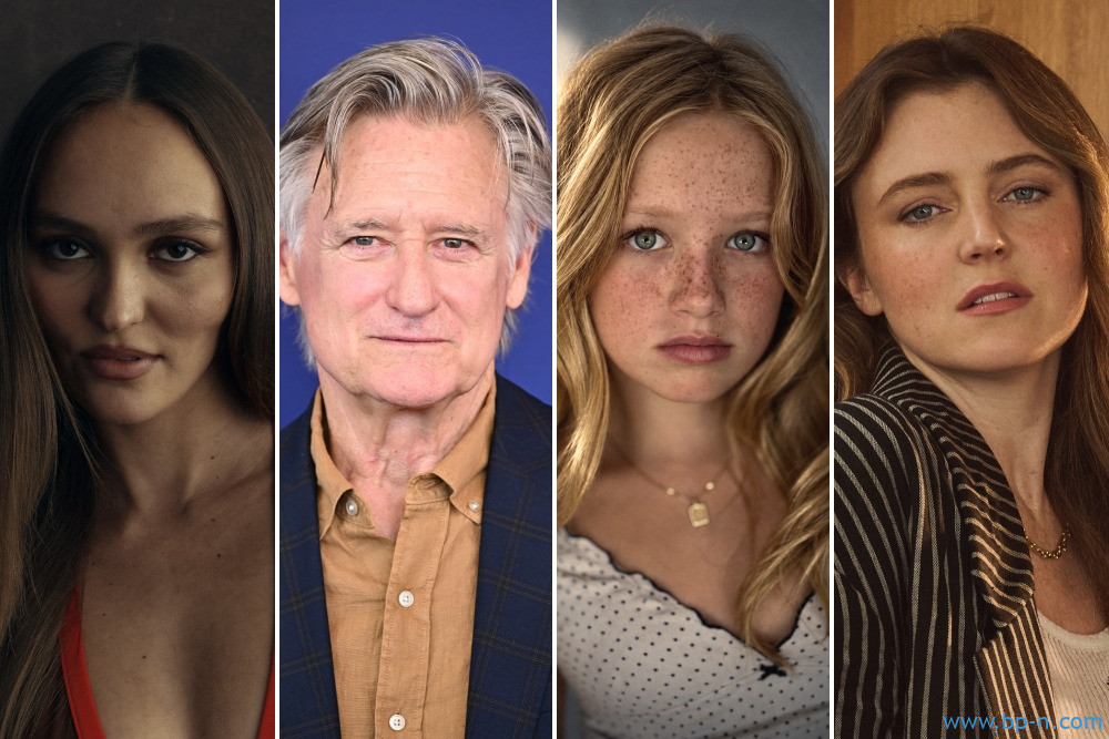 L-R: Lily-Rose Depp, Bill Pullman, Indiana Elle and Lorraine Nicholson Deadline/Getty/Elizabeth Lippman/Ray Davidson